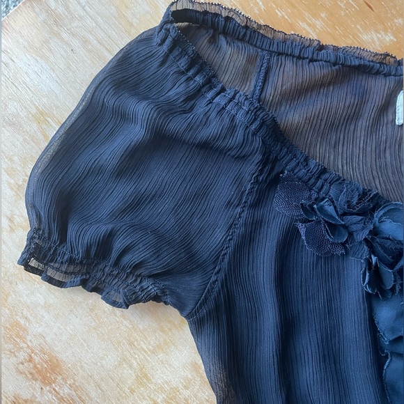 ABERCROMBIE & FITCH women’s short sleeve chemise blouse - Picture 7 of 7